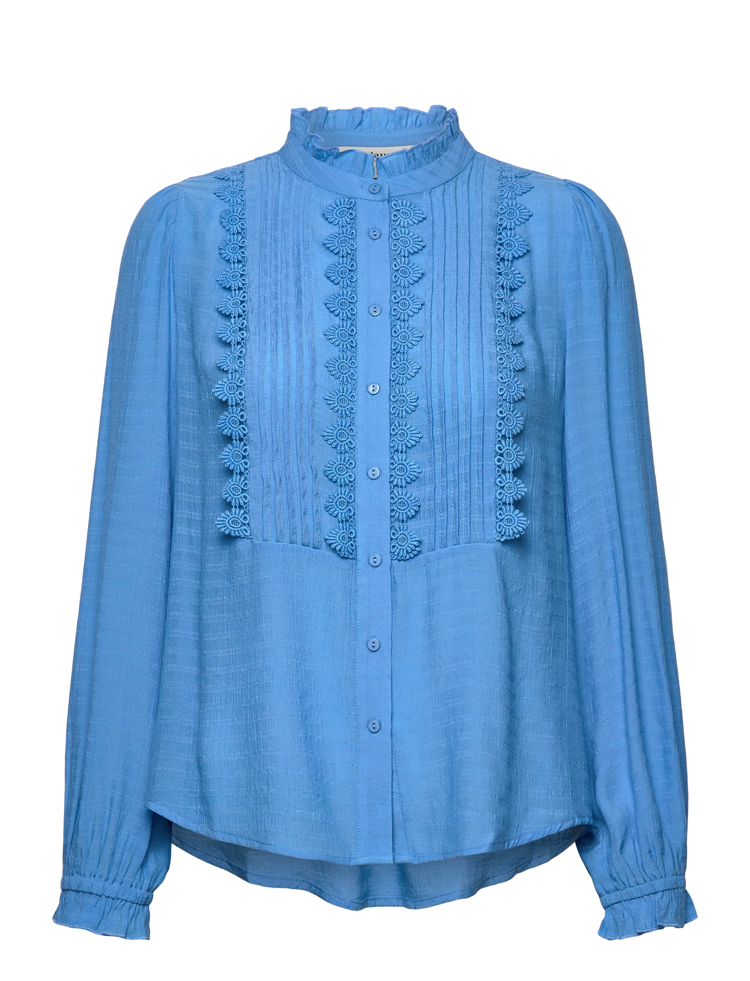 Lollys Laundry ArielLL Shirt LS - Tøj - NEON BLUE / blue