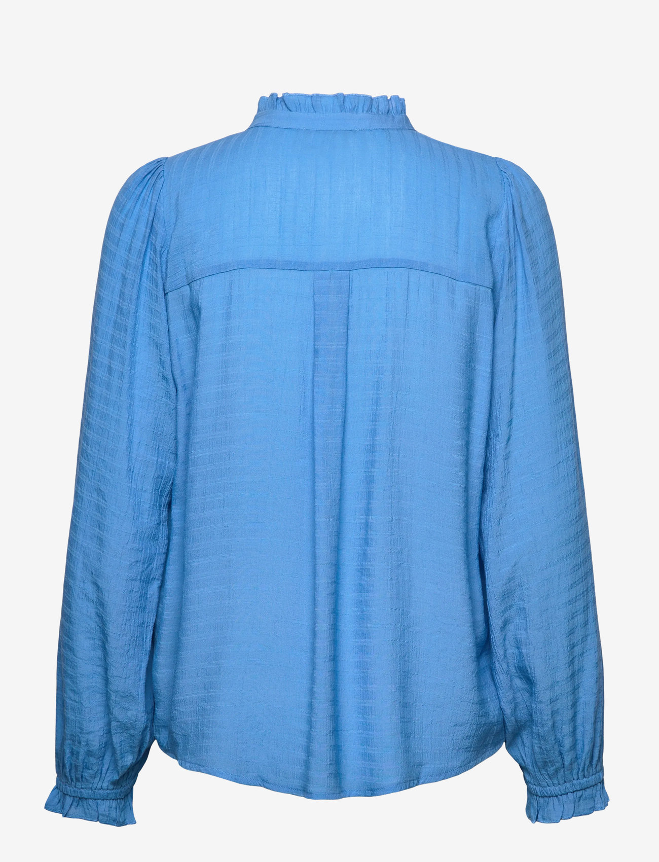 Lollys Laundry - ArielLL Shirt LS - långärmade skjortor - neon blue - 1