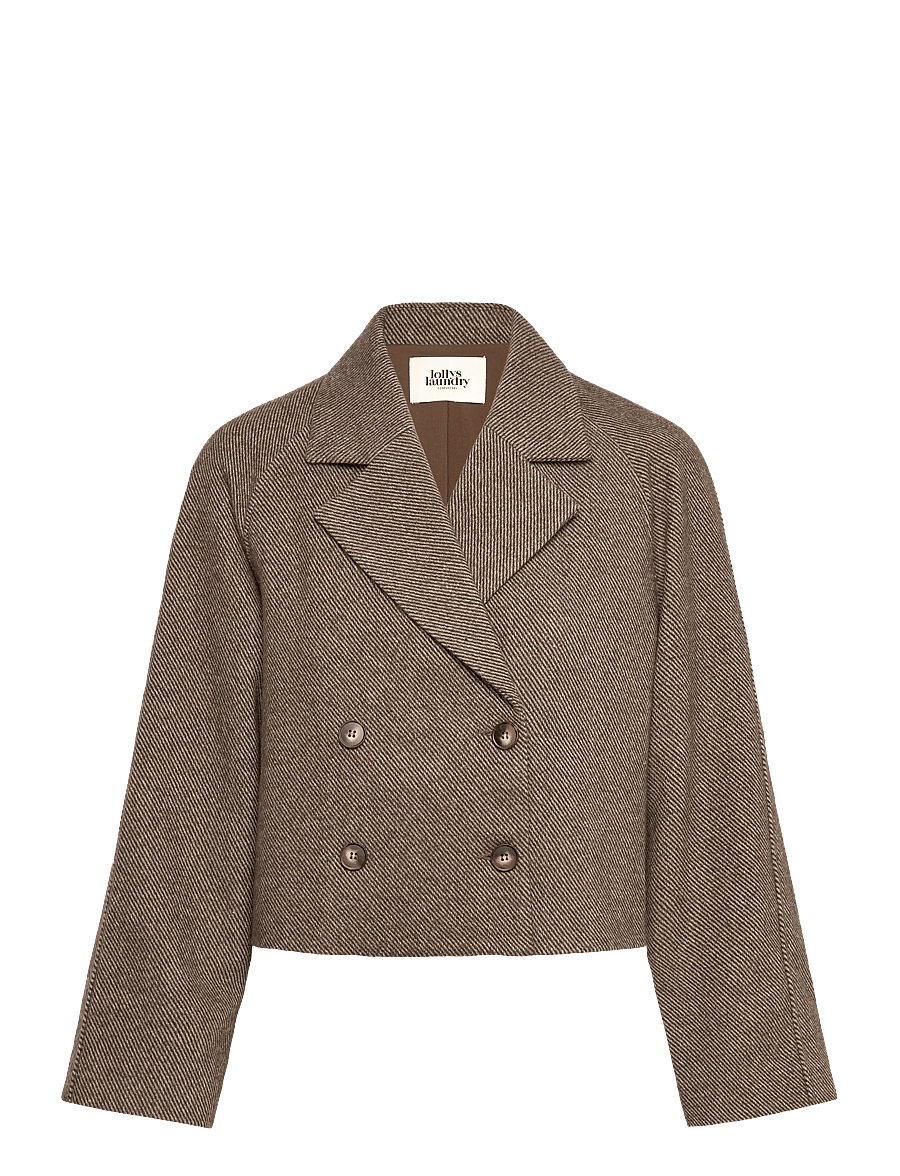 Lollys Laundry - AmiriLL Short Jacket LS - dark mokka - 1
