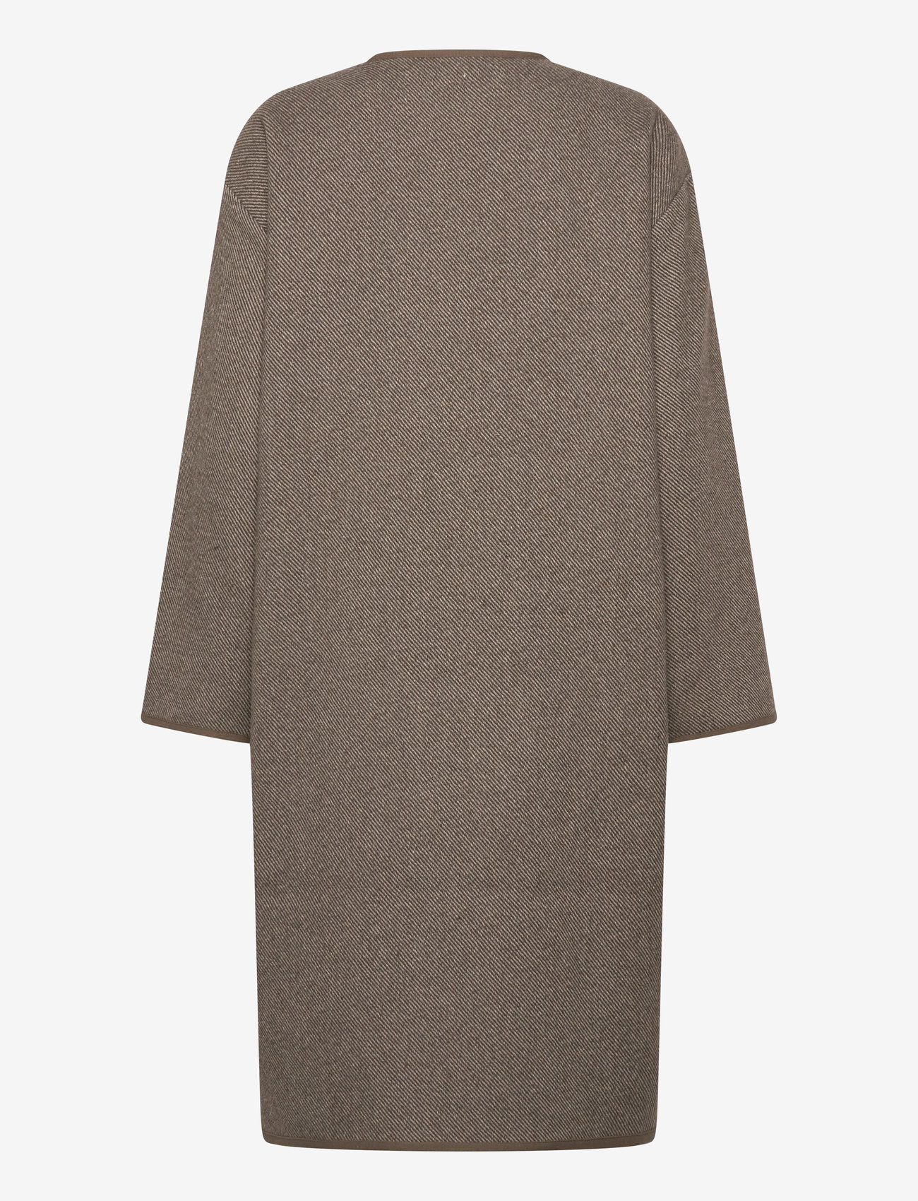 Lollys Laundry - LockerbieLL Coat LS - tunna kappor - dark mokka - 1