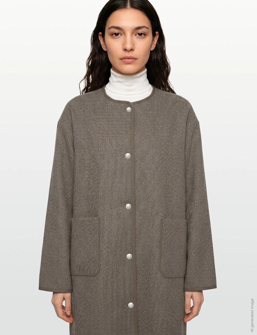 Lollys Laundry - LockerbieLL Coat LS - winterjacken - dark mokka - 3