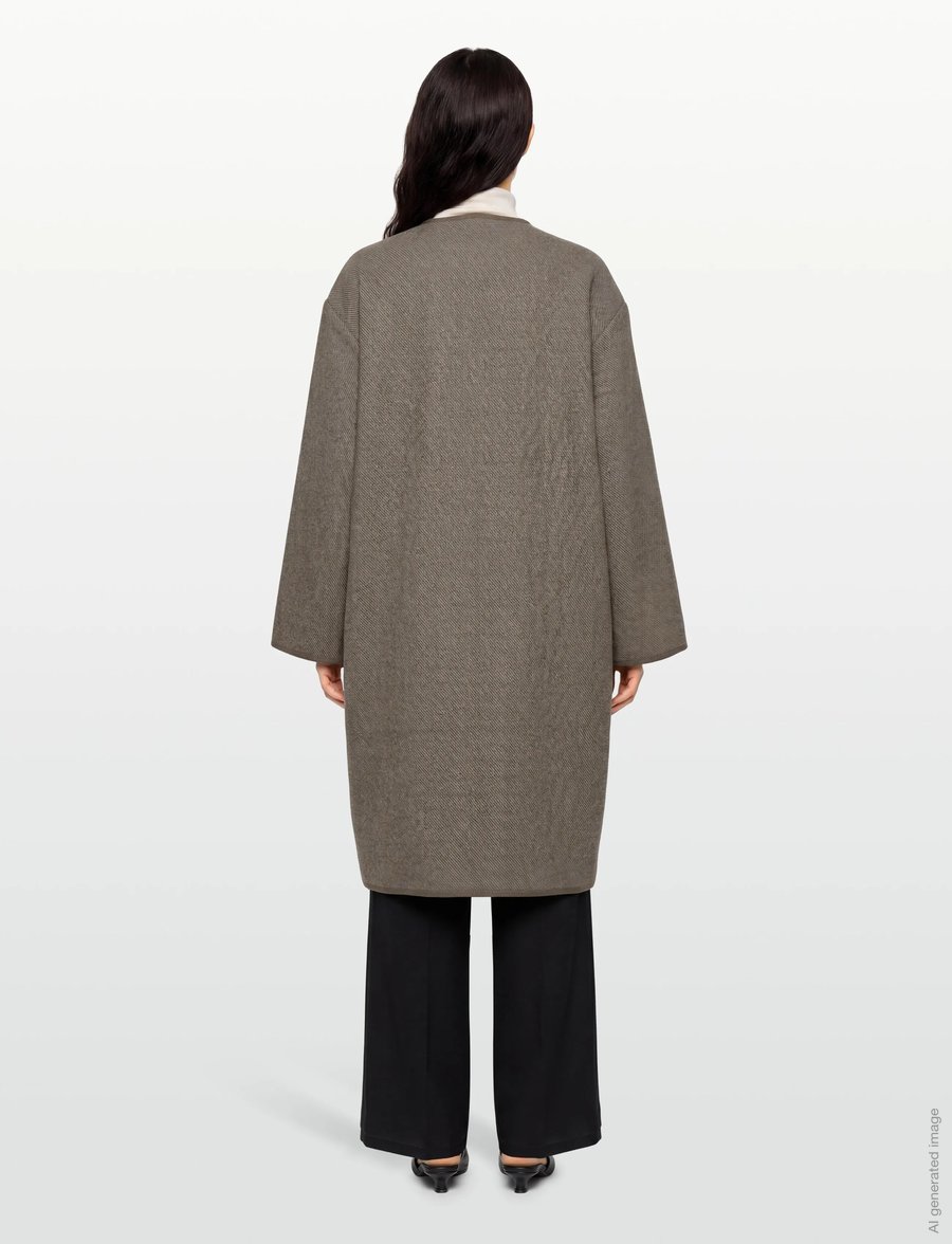 Lollys Laundry - LockerbieLL Coat LS - winterjacken - dark mokka - 4