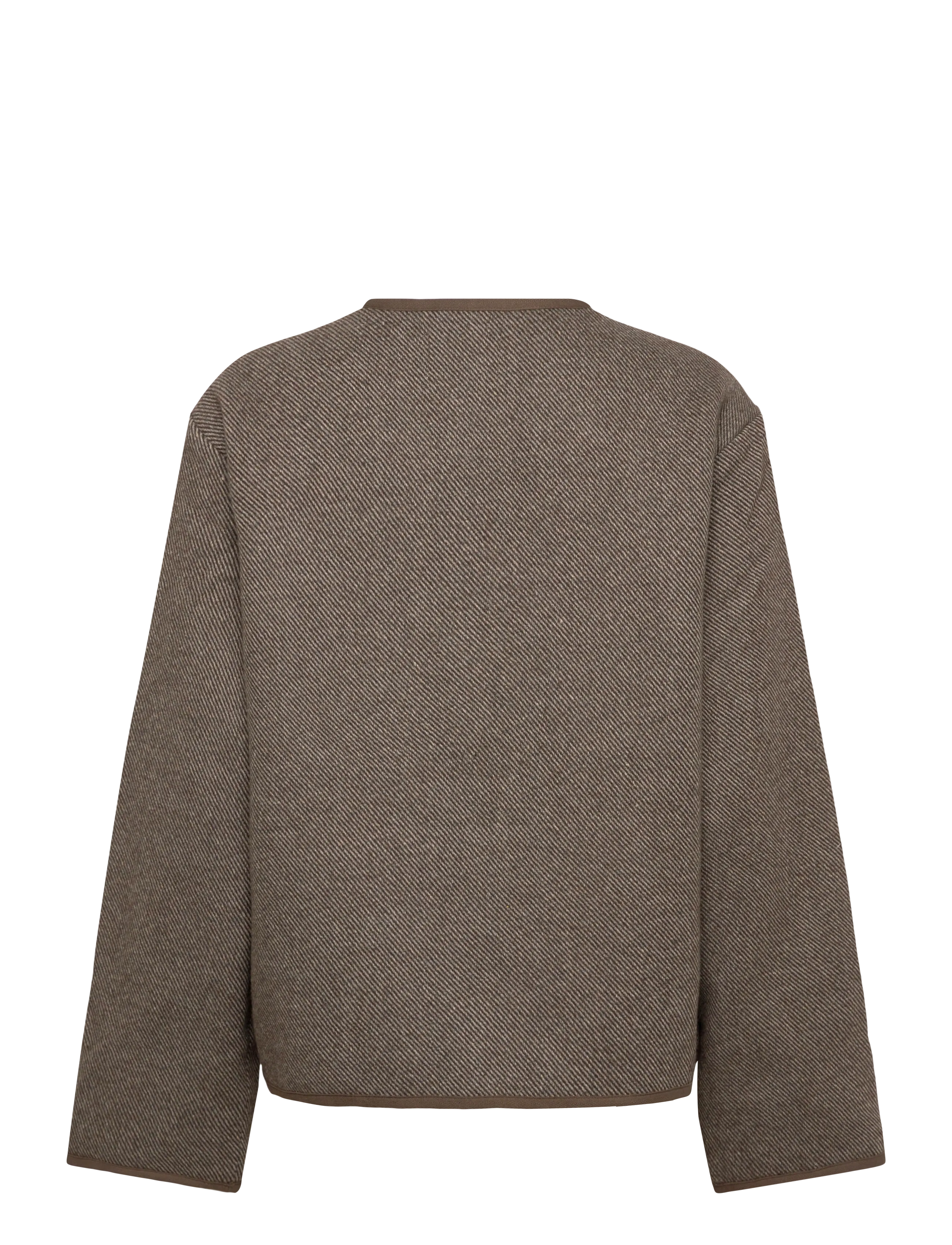 Lollys Laundry - YarraLL Jacket LS - overtøj - dark mokka - 1