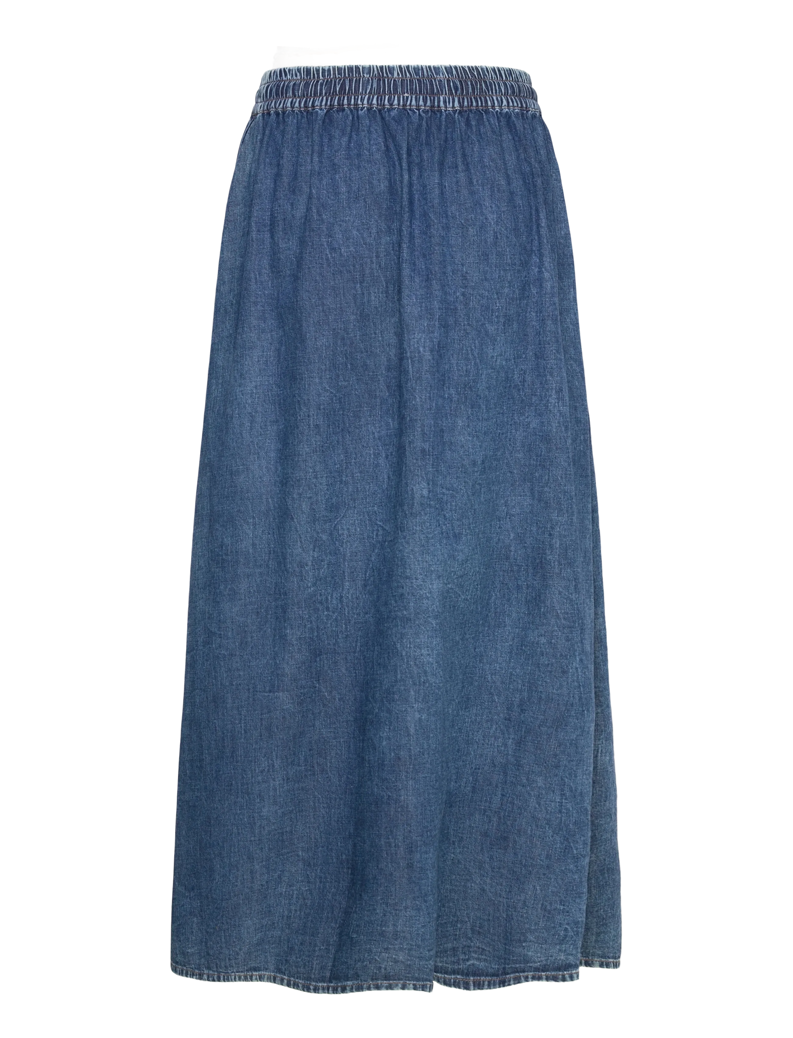 Lollys Laundry - AkaneLL Maxi Skirt - denim skirts - washed denim - 1