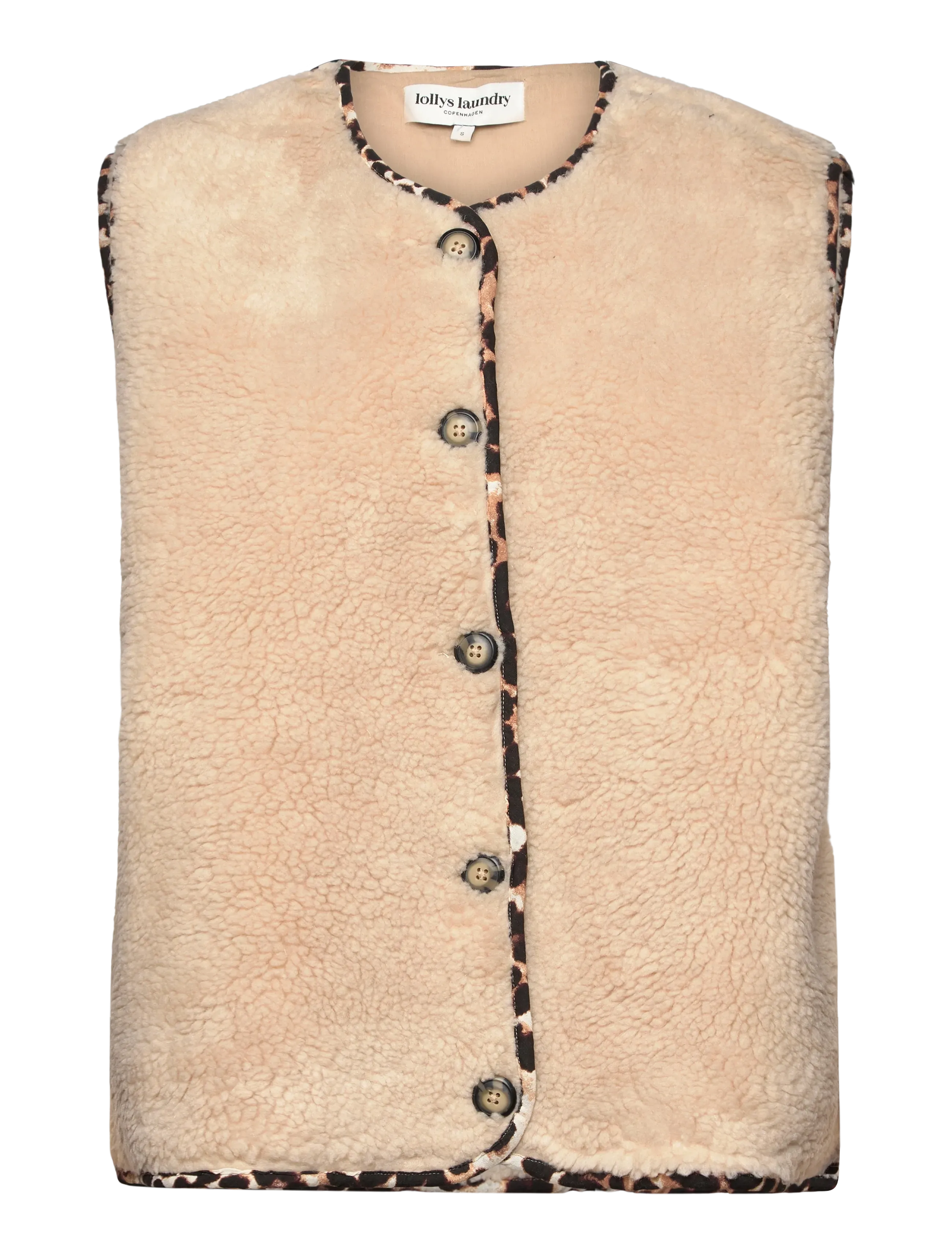 LOLLYS LAUNDRY Jacell Vest Beige - L - Damen