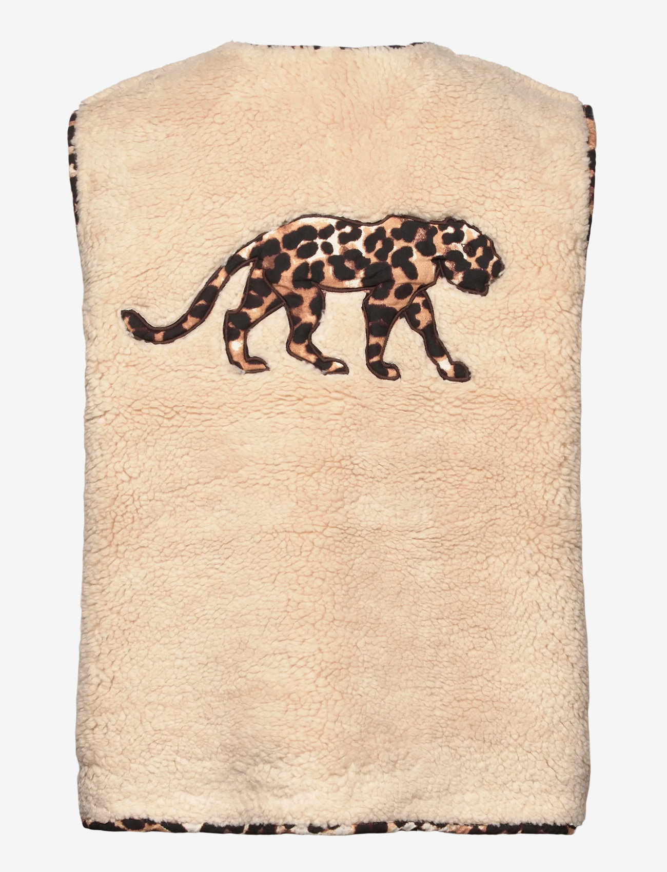 Lollys Laundry - JaceLL Vest - kunstpelz - beige - 1