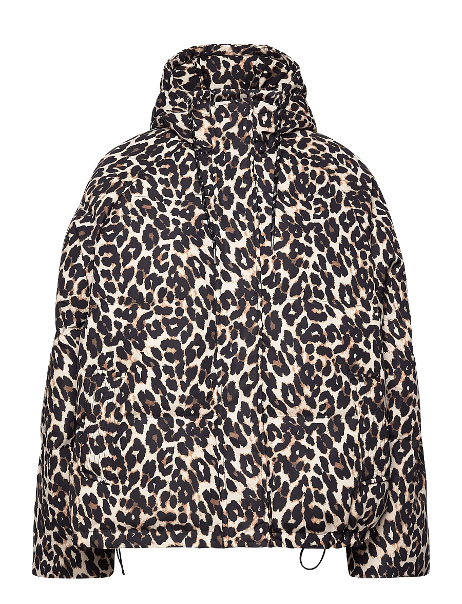 Lollys Laundry - ShelbyLL Jacket - talvejoped - leopard print - 0