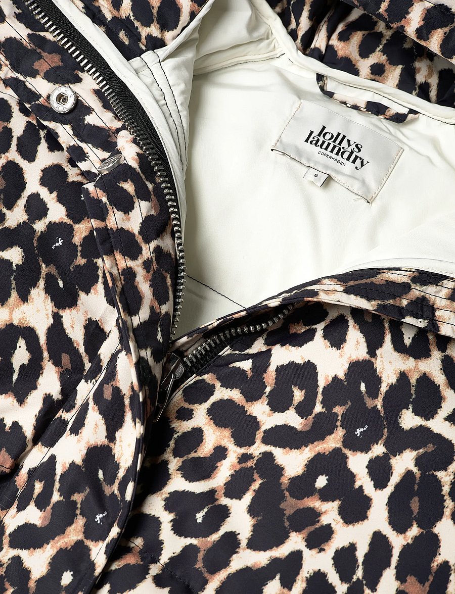 Lollys Laundry - ShelbyLL Jacket - talvejoped - leopard print - 2