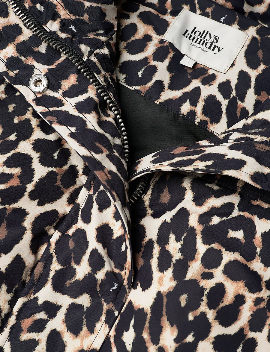Lollys Laundry - SadaLL Vest SL - frühlingsjacken - leopard print - 2