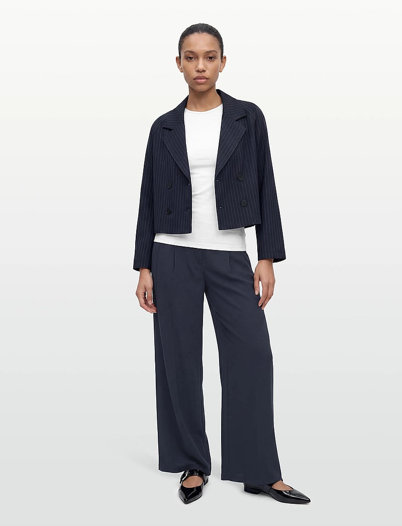 Lollys Laundry - AmiriLL Short Jacket LS - korte blazere - dark navy - 0