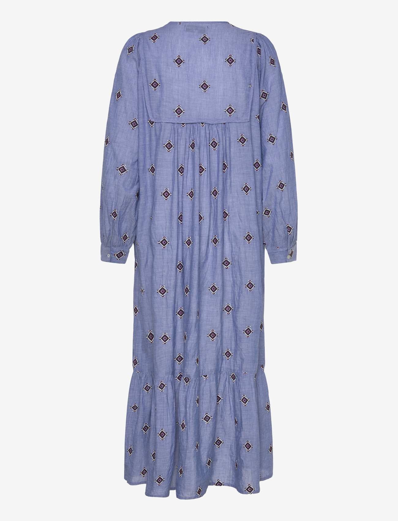 Lollys Laundry - LatourLL Maxi Dress LS - maxi kjoler - light blue - 1