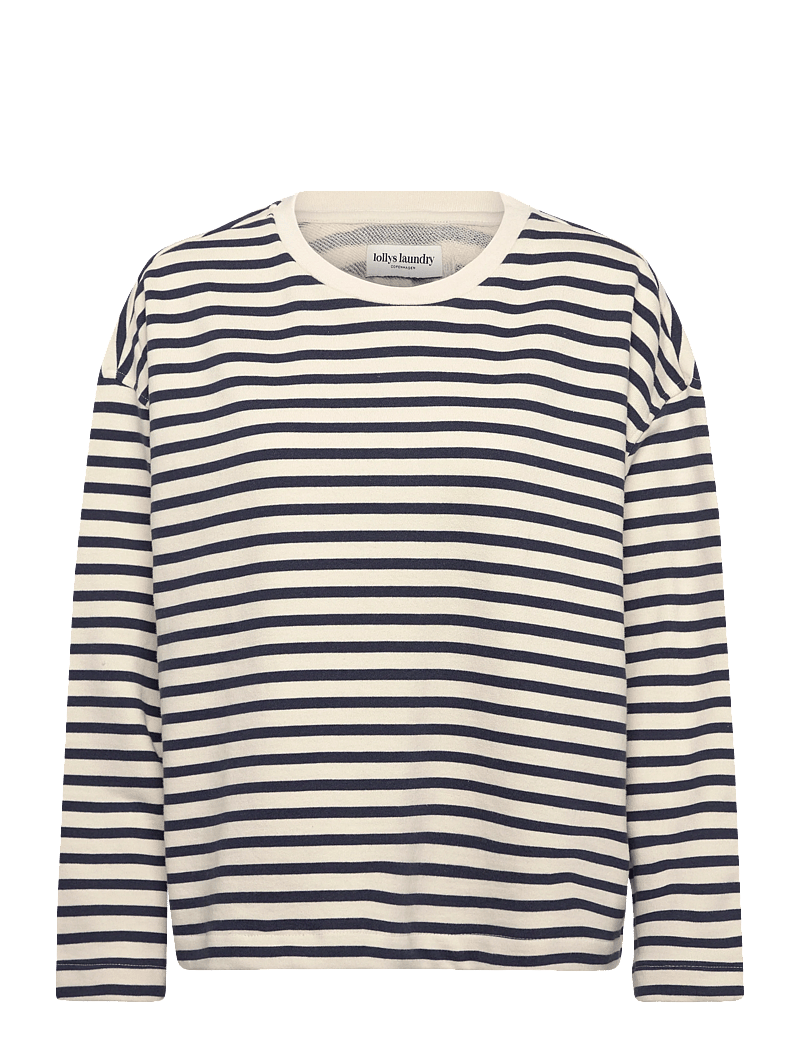 Lollys Laundry - DemiLL Sweatshirt LS - pikkade varrukatega alussärgid - dark blue - 0