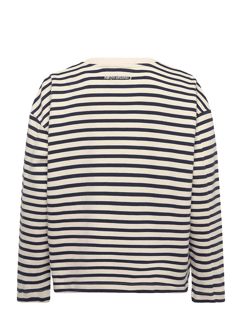 Lollys Laundry - DemiLL Sweatshirt LS - pikkade varrukatega alussärgid - dark blue - 1