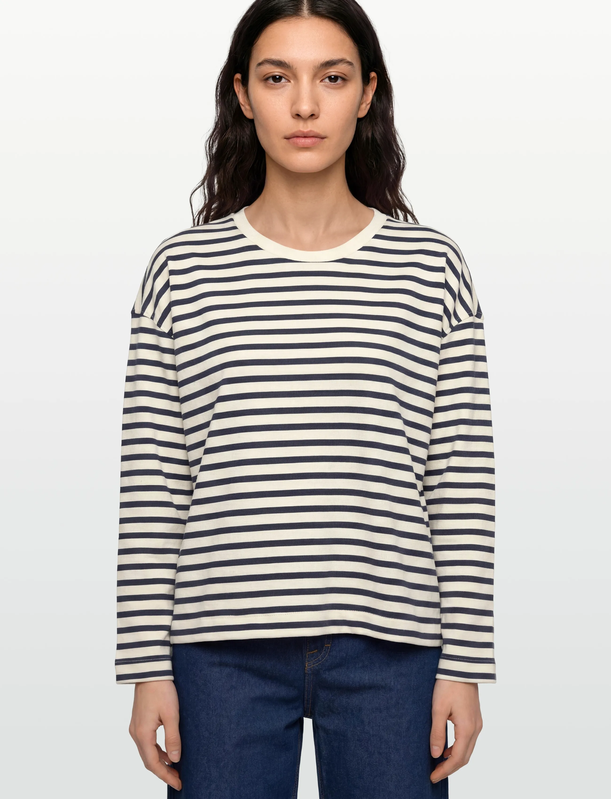 Lollys Laundry - DemiLL Sweatshirt LS - långärmade toppar - dark blue - 3