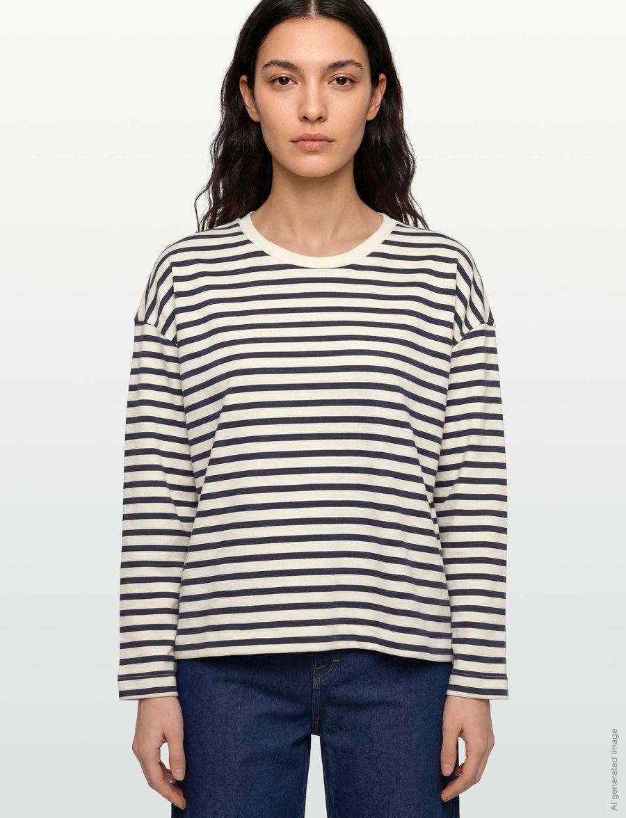 Lollys Laundry - DemiLL Sweatshirt LS - langärmlige tops - dark blue - 3