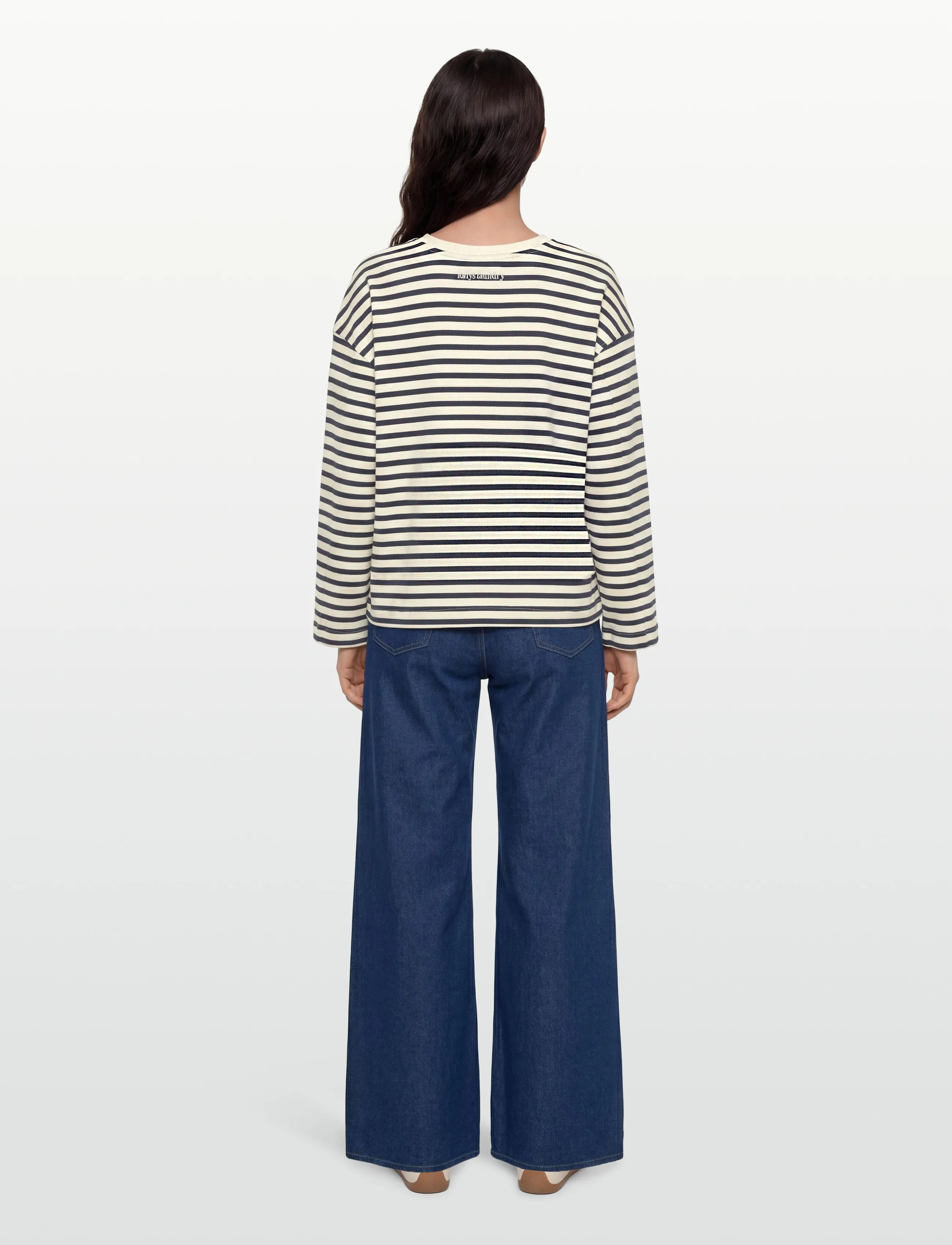 Lollys Laundry - DemiLL Sweatshirt LS - långärmade toppar - dark blue - 4