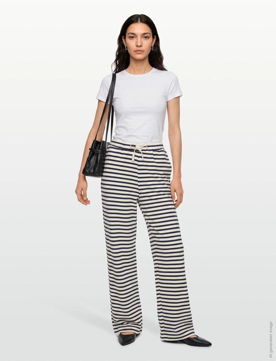 Lollys Laundry - RitaLL Pants - modetrender - dark blue - 0