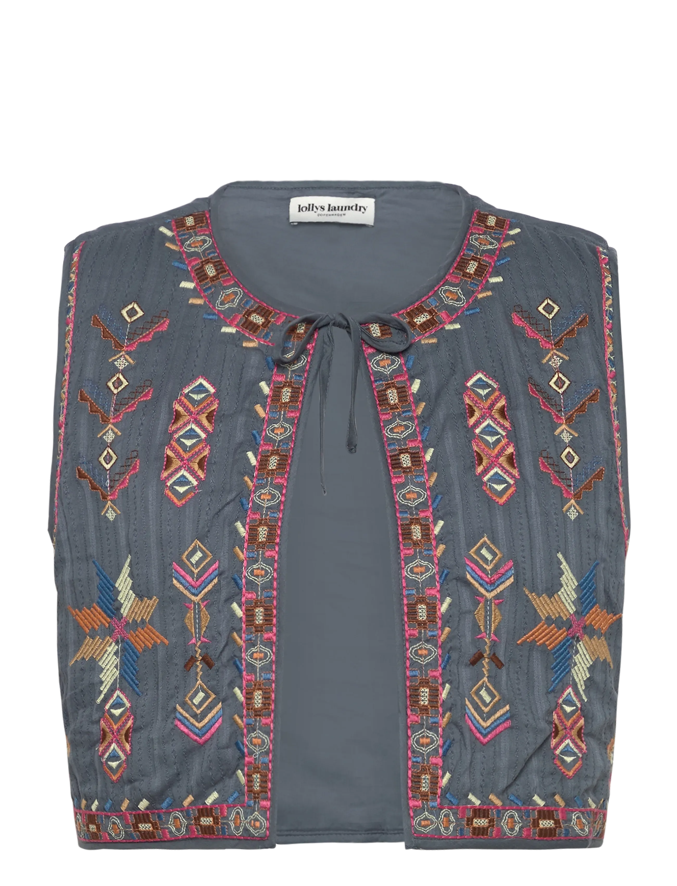 LOLLYS LAUNDRY Ilsall Vest Blau - XS - Damen