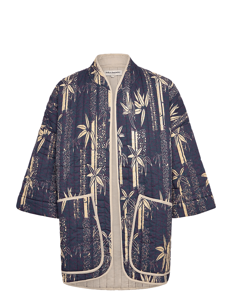 Lollys Laundry - LuluLL Jacket 3/4 - quiltede jakker - dark blue - 0