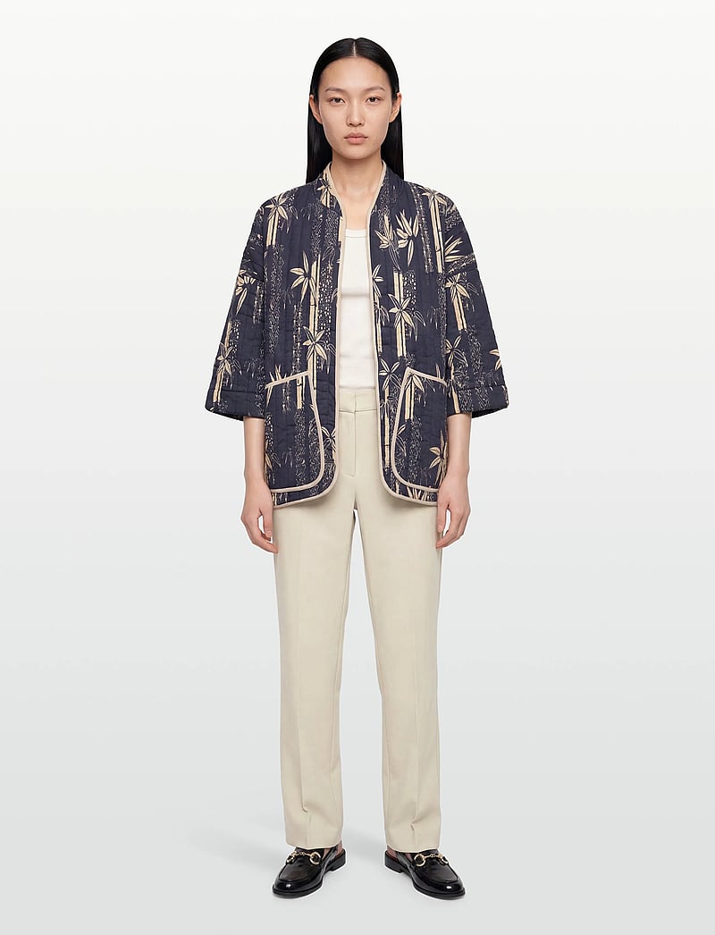 Lollys Laundry - LuluLL Jacket 3/4 - forårsjakker - dark blue - 0