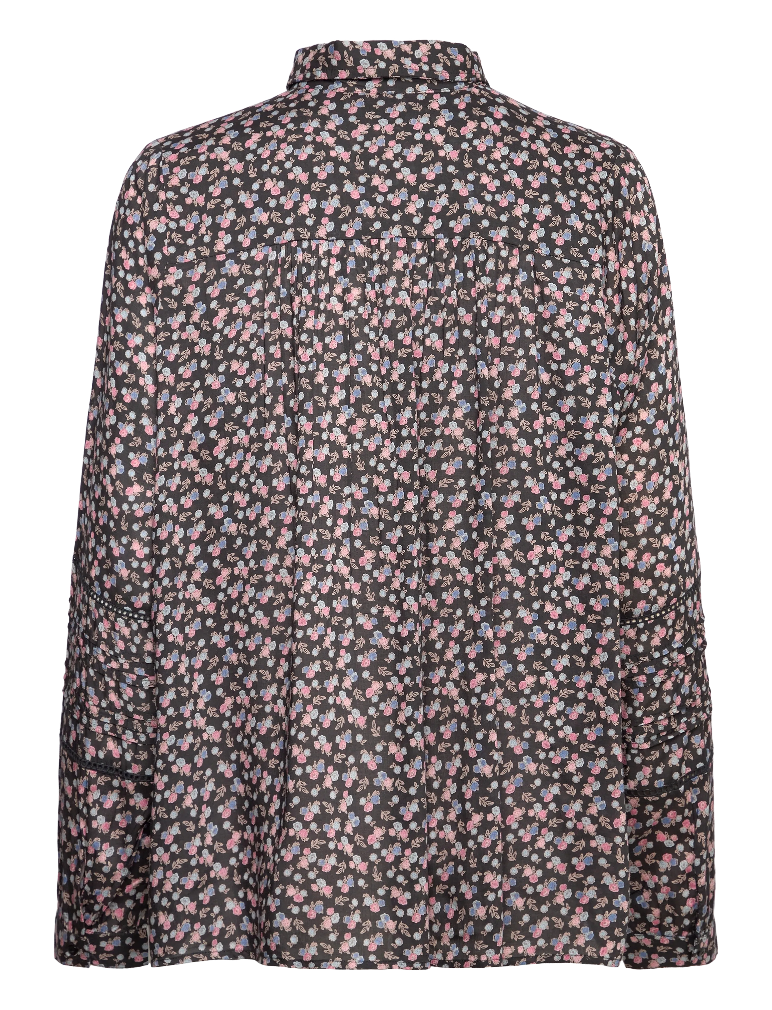 Lollys Laundry - LariLL Shirt LS - langærmede bluser - washed black - 2