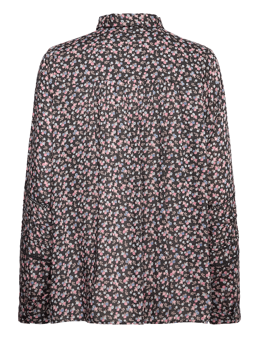 Lollys Laundry - LariLL Shirt LS - langärmelige blusen - washed black - 2