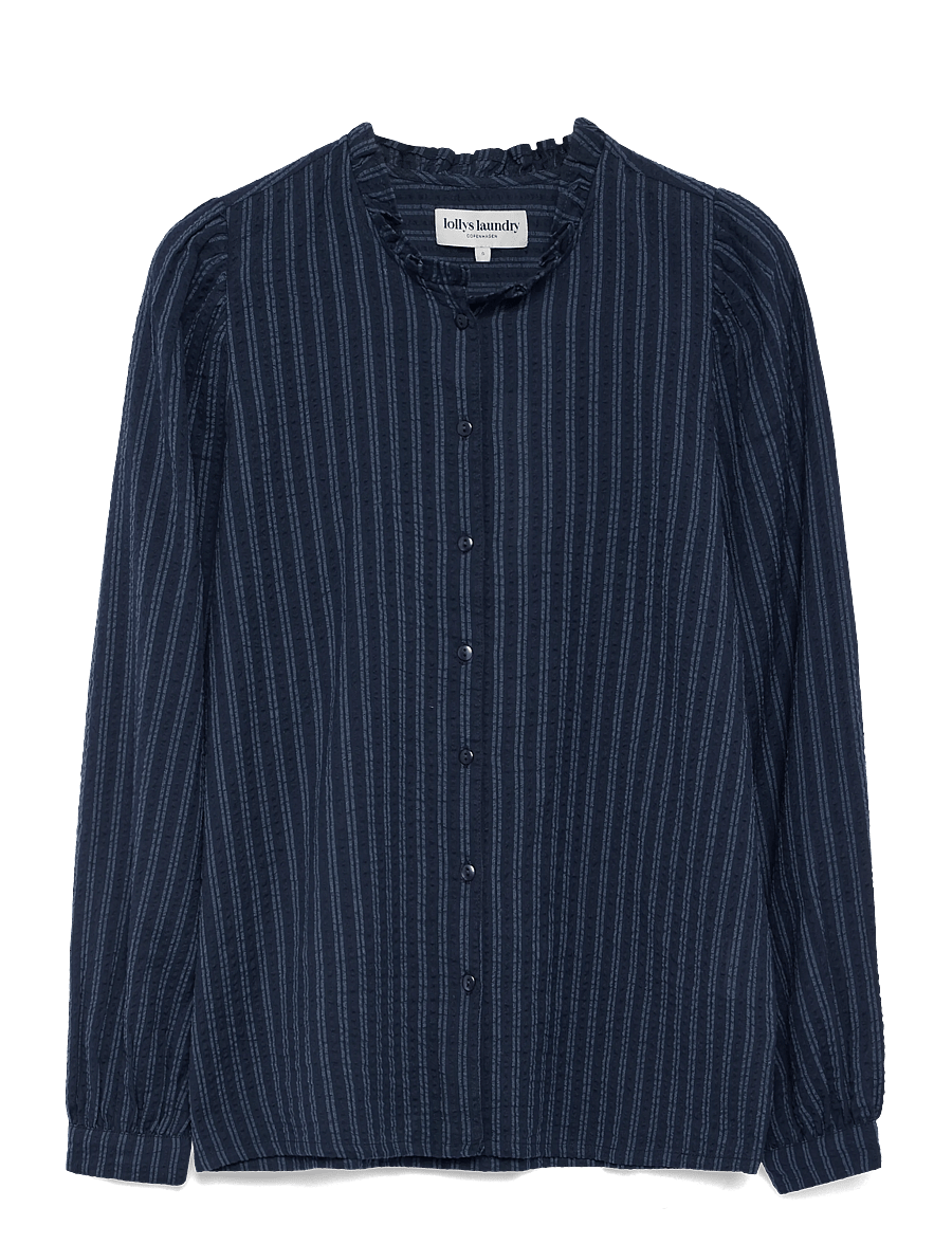 Lollys Laundry - RiverLL Shirt LS - long-sleeved shirts - stripe - 1