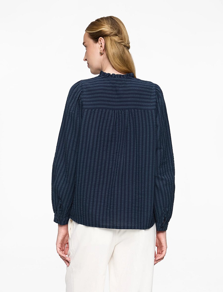 Lollys Laundry - RiverLL Shirt LS - long-sleeved shirts - stripe - 4