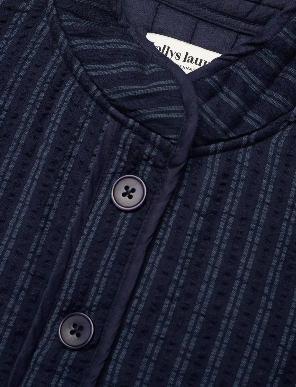 Lollys Laundry - CairoLL Quilted Vest - efterårsjakker - stripe - 2