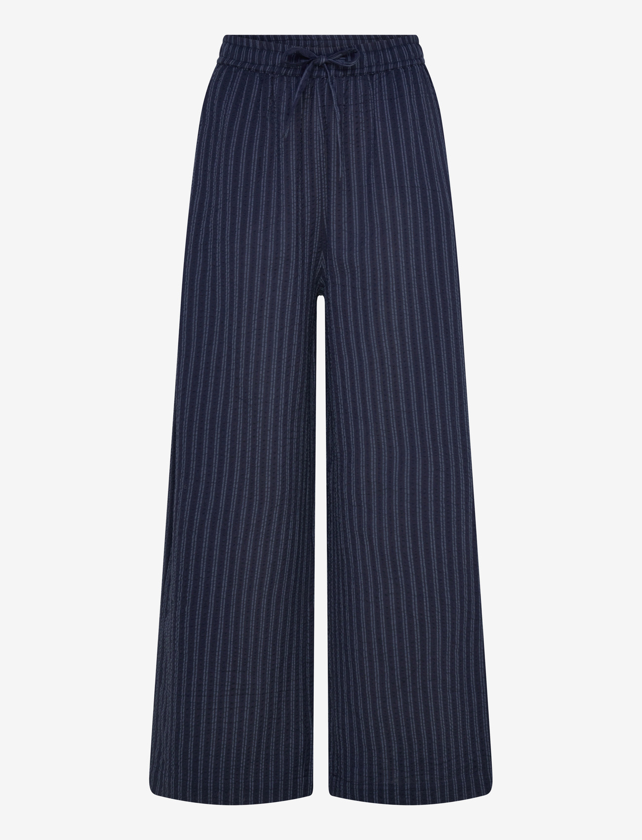 Lollys Laundry - LiamLL Pant - bukser med brede ben - stripe - 0