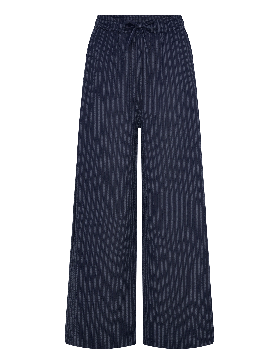 Lollys Laundry - LiamLL Pant - bukser med brede ben - stripe - 1