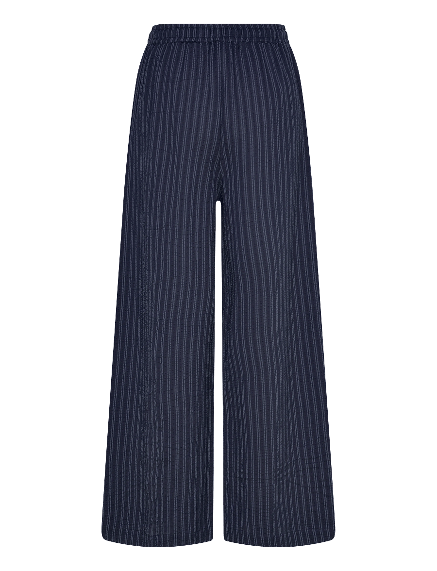 Lollys Laundry - LiamLL Pant - bukser med brede ben - stripe - 2