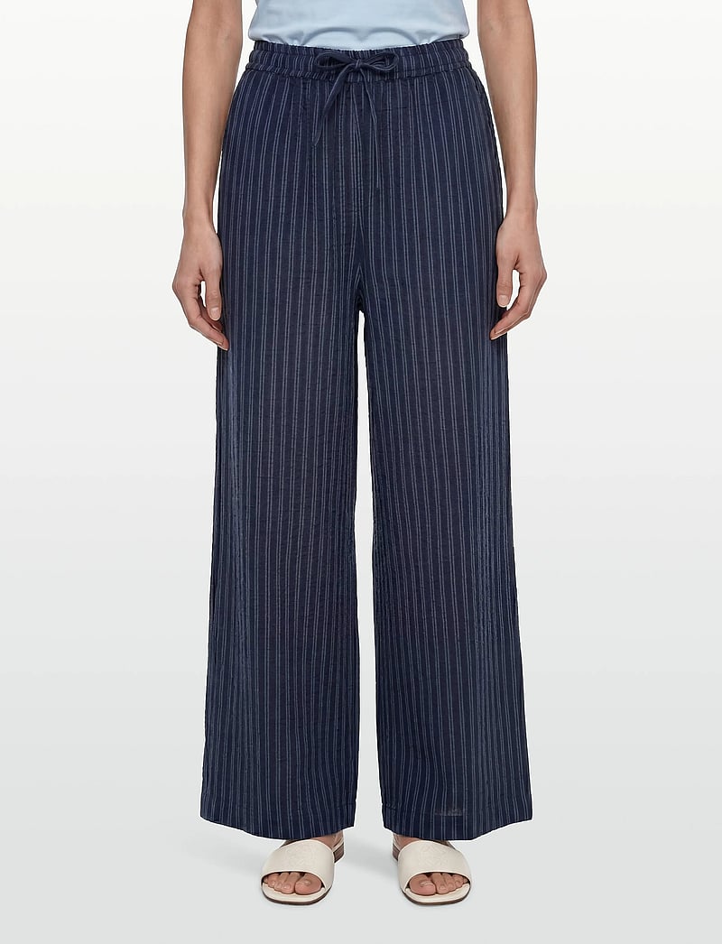Lollys Laundry - LiamLL Pant - hosen mit weitem bein - stripe - 3