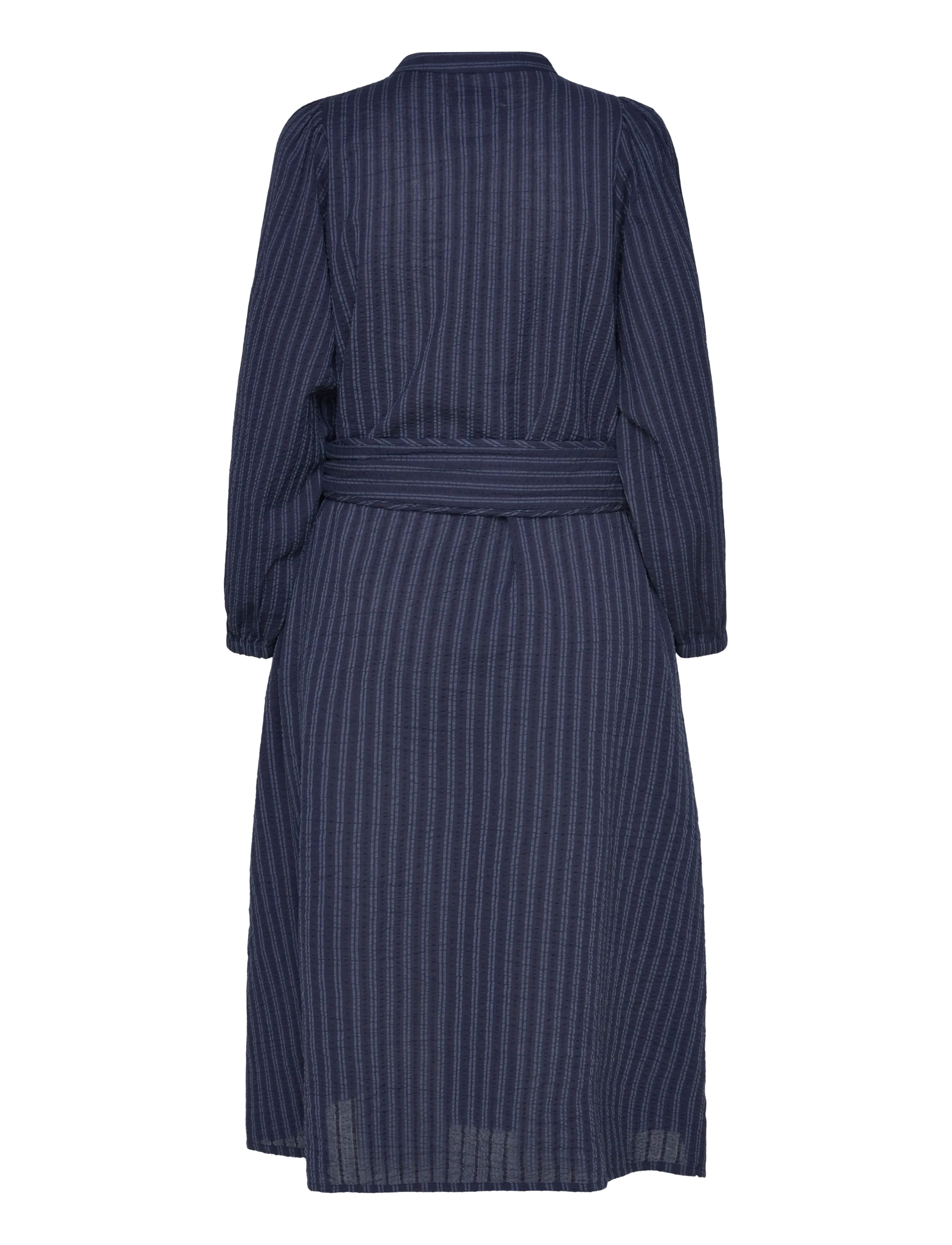 Lollys Laundry - ParisLL Midi Dress LS - summer dresses - stripe - 2
