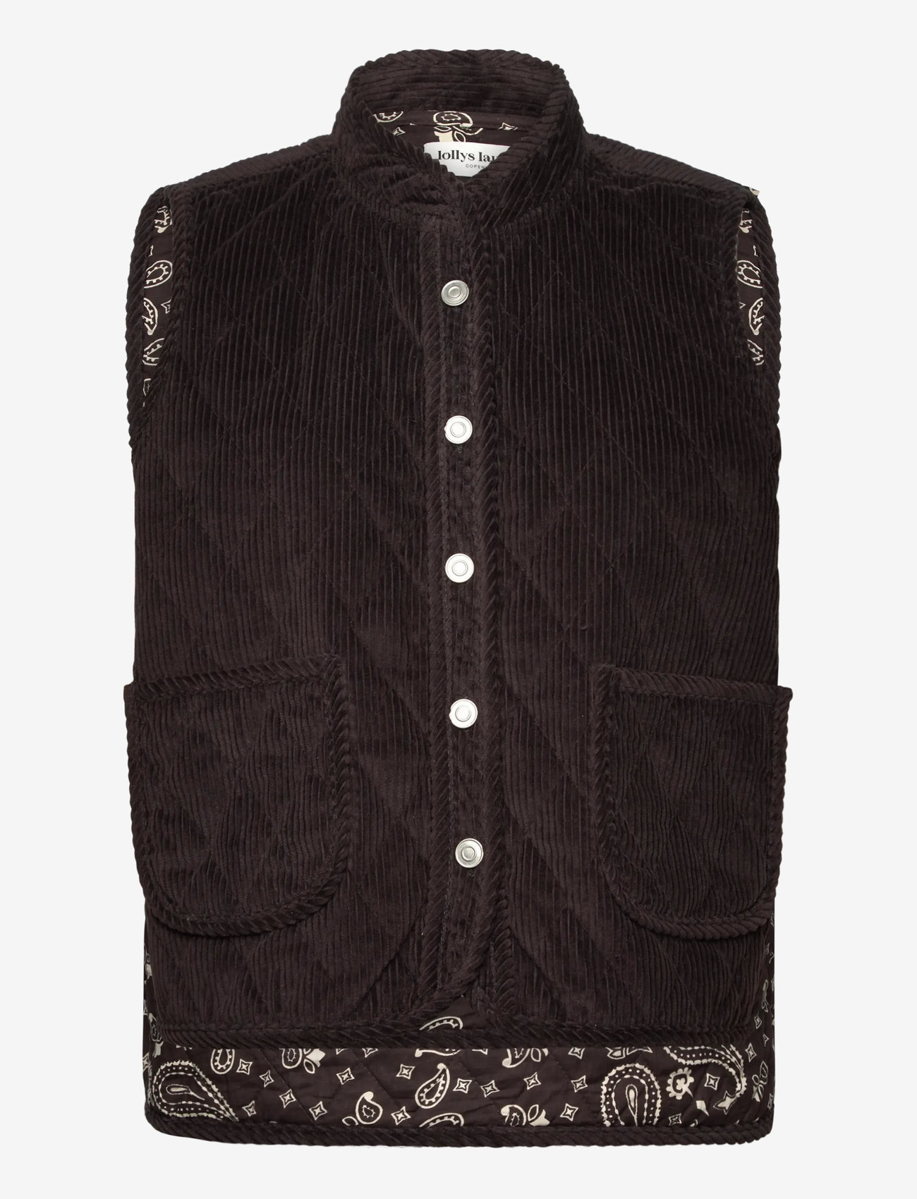 Lollys Laundry - CairoLL Vest - herbstjacken - dark mokka - 0