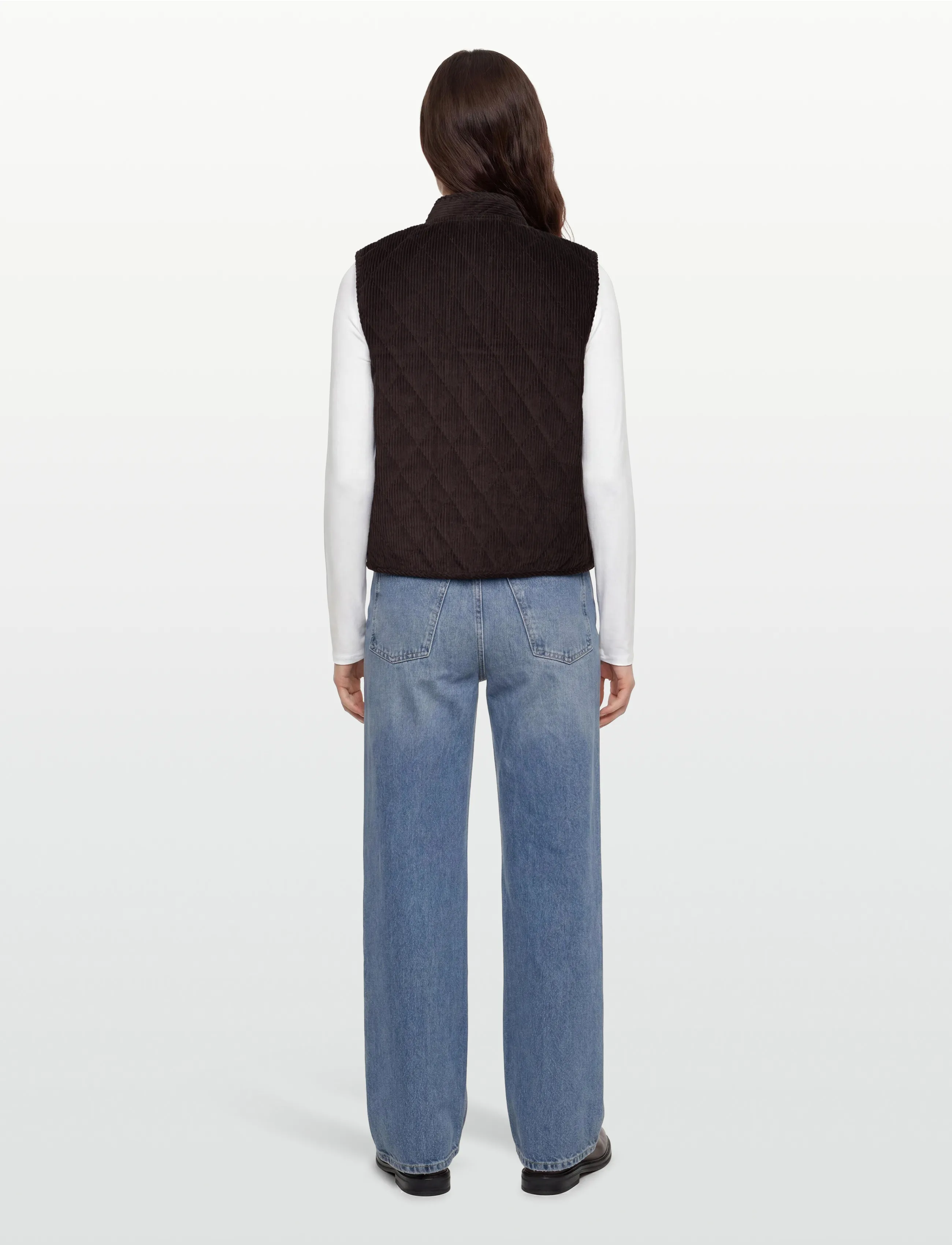 Lollys Laundry - CairoLL Vest - forårsjakker - dark mokka - 4