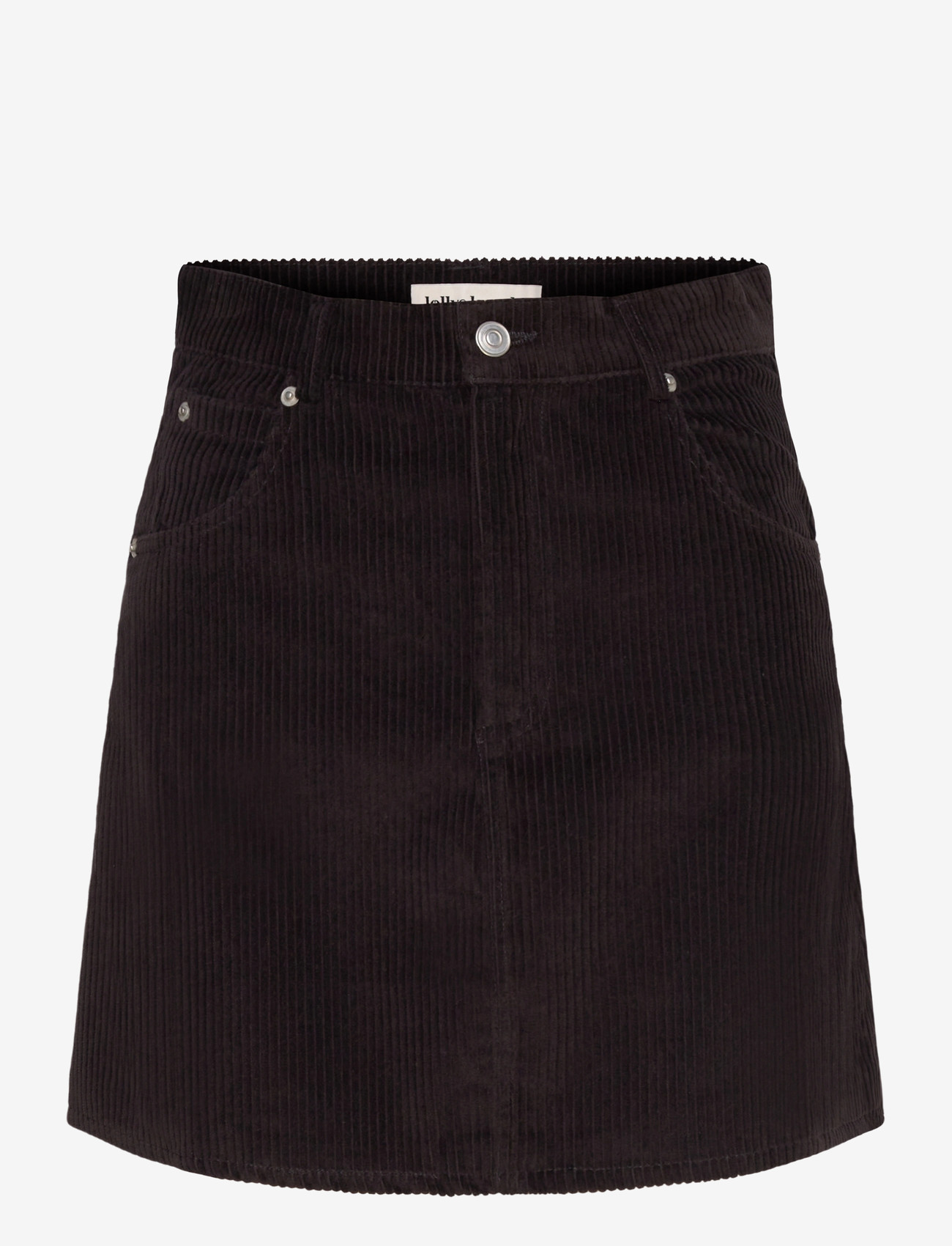 Lollys Laundry - EvasLL Short Skirt - kurze röcke - dark mokka - 0