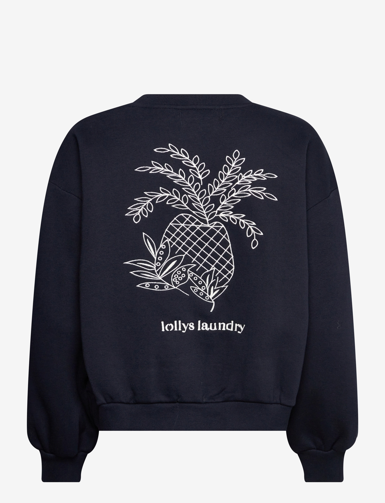 Lollys Laundry - SydneyLL Pineapple Sweatshirt LS - dressipluusid - dark blue - 1