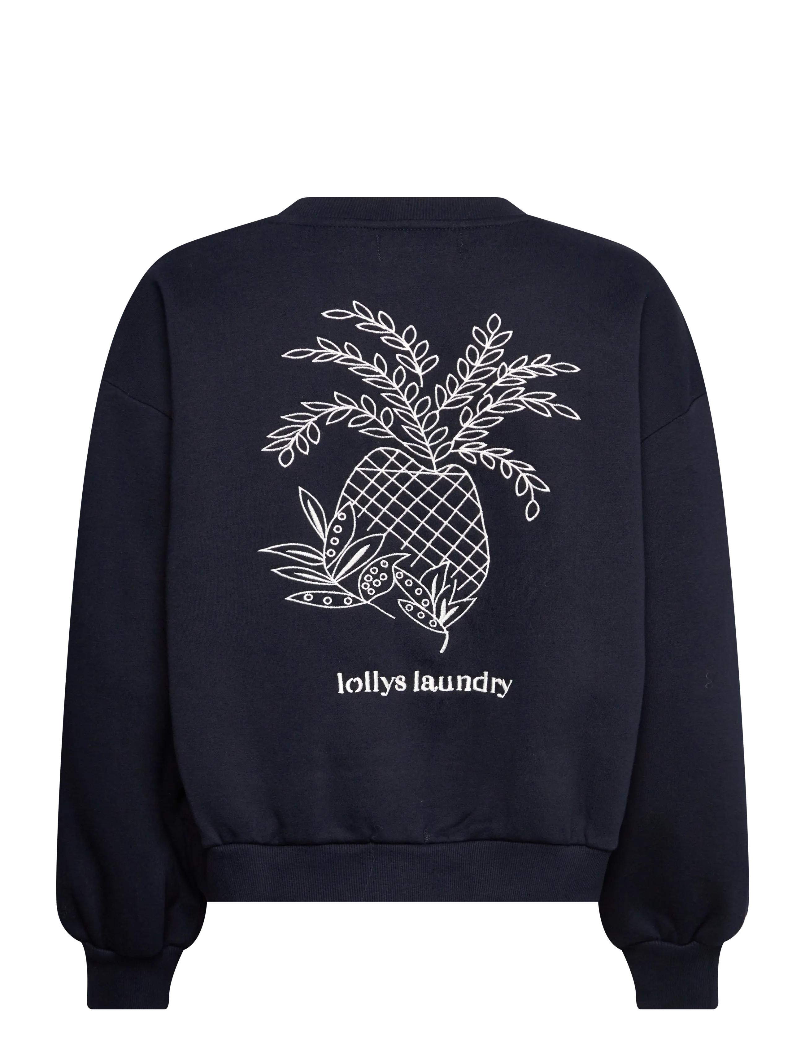 Lollys Laundry - SydneyLL Pineapple Sweatshirt LS - modetrender - dark blue - 1