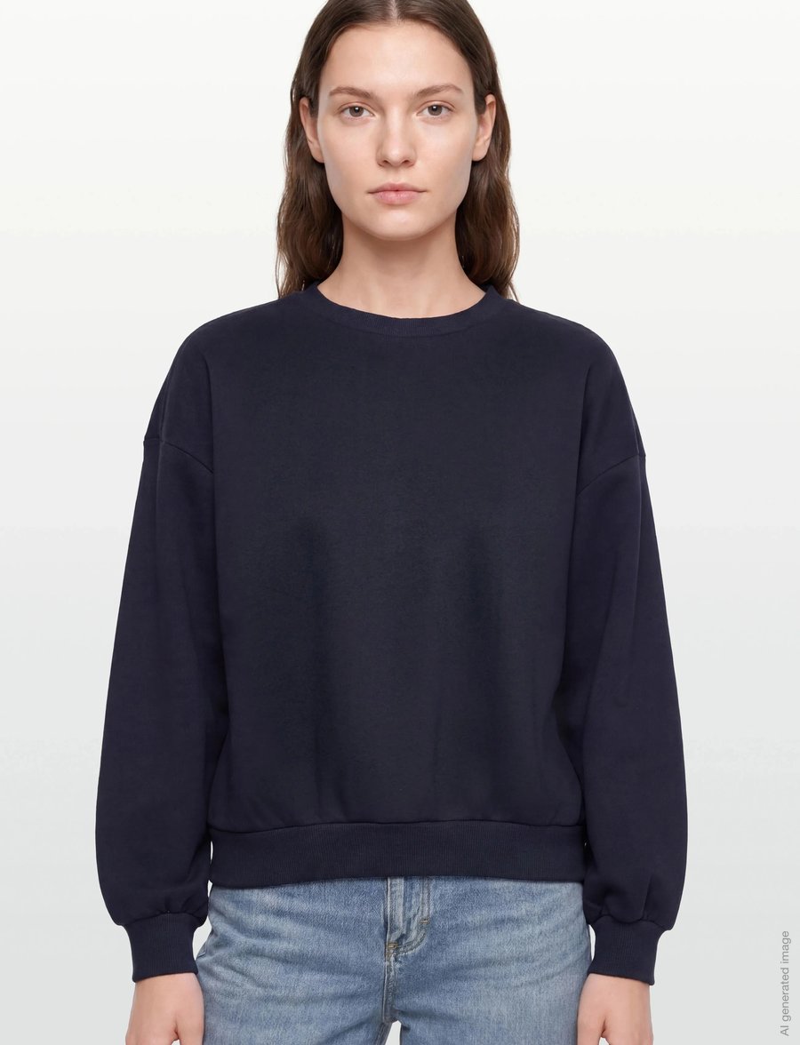 Lollys Laundry - SydneyLL Pineapple Sweatshirt LS - sweatshirts - dark blue - 4