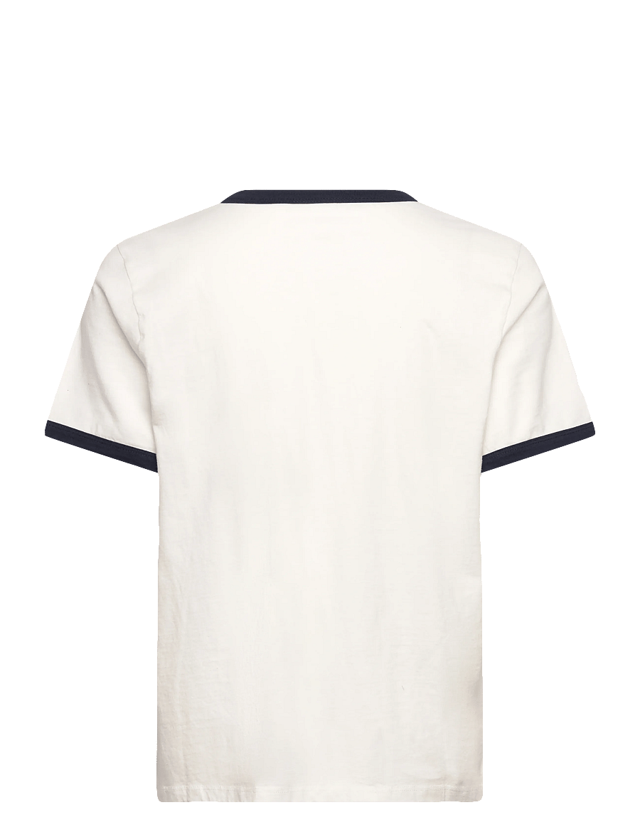 Lollys Laundry - MissLL Tee SS - t-shirts - white - 1