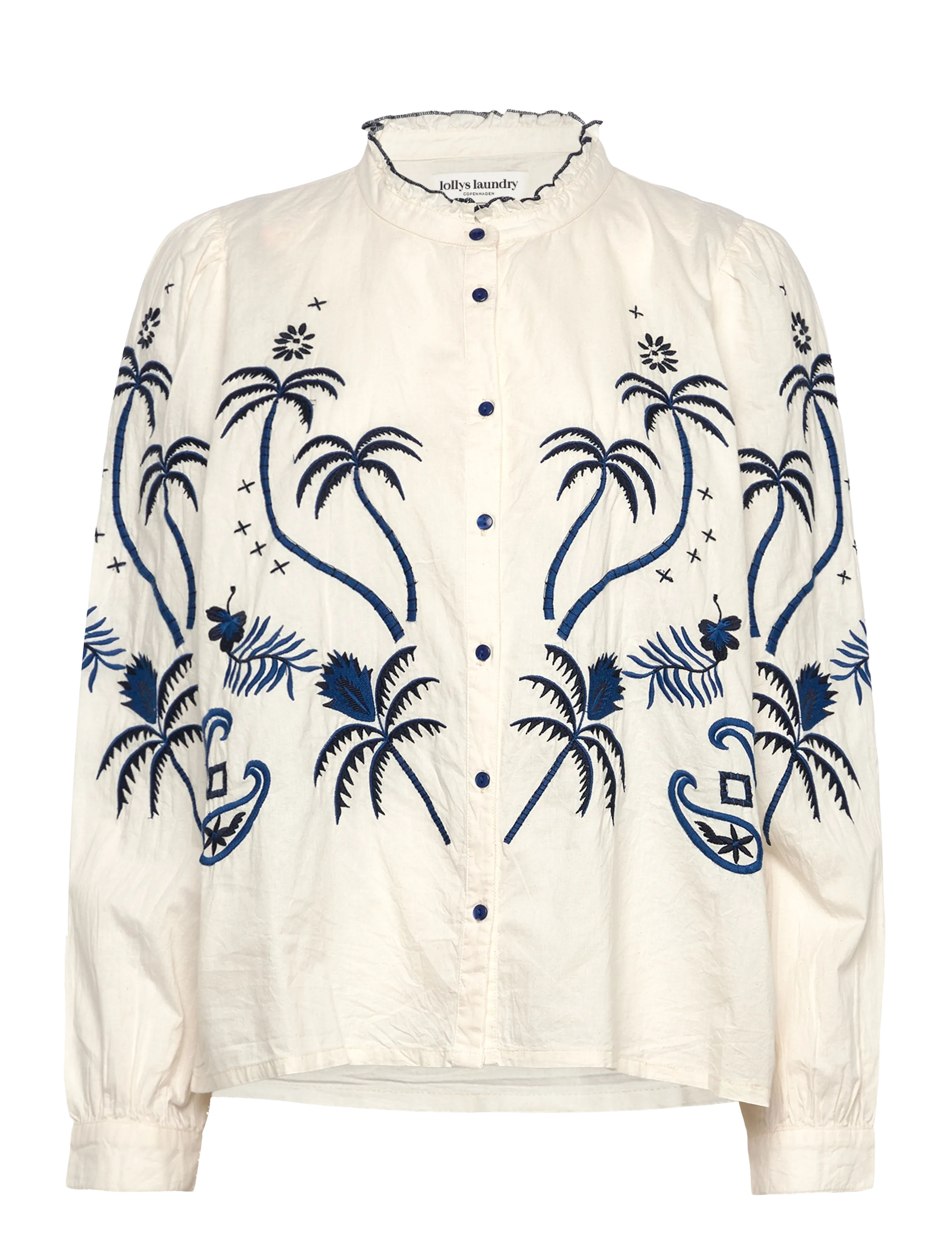 Lollys Laundry KianLL Shirt LS - Bluser - WHITE / cream