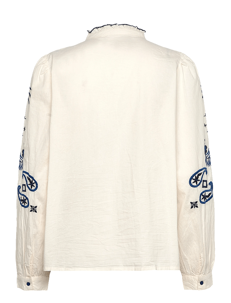 Lollys Laundry - KianLL Shirt LS - långärmade skjortor - white - 1