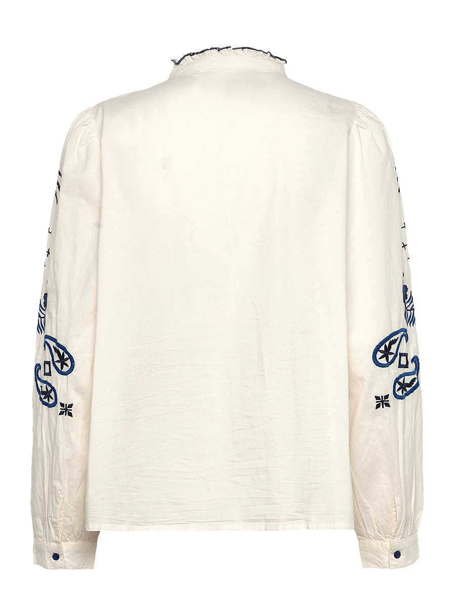 Lollys Laundry - KianLL Shirt LS - langærmede skjorter - white - 1