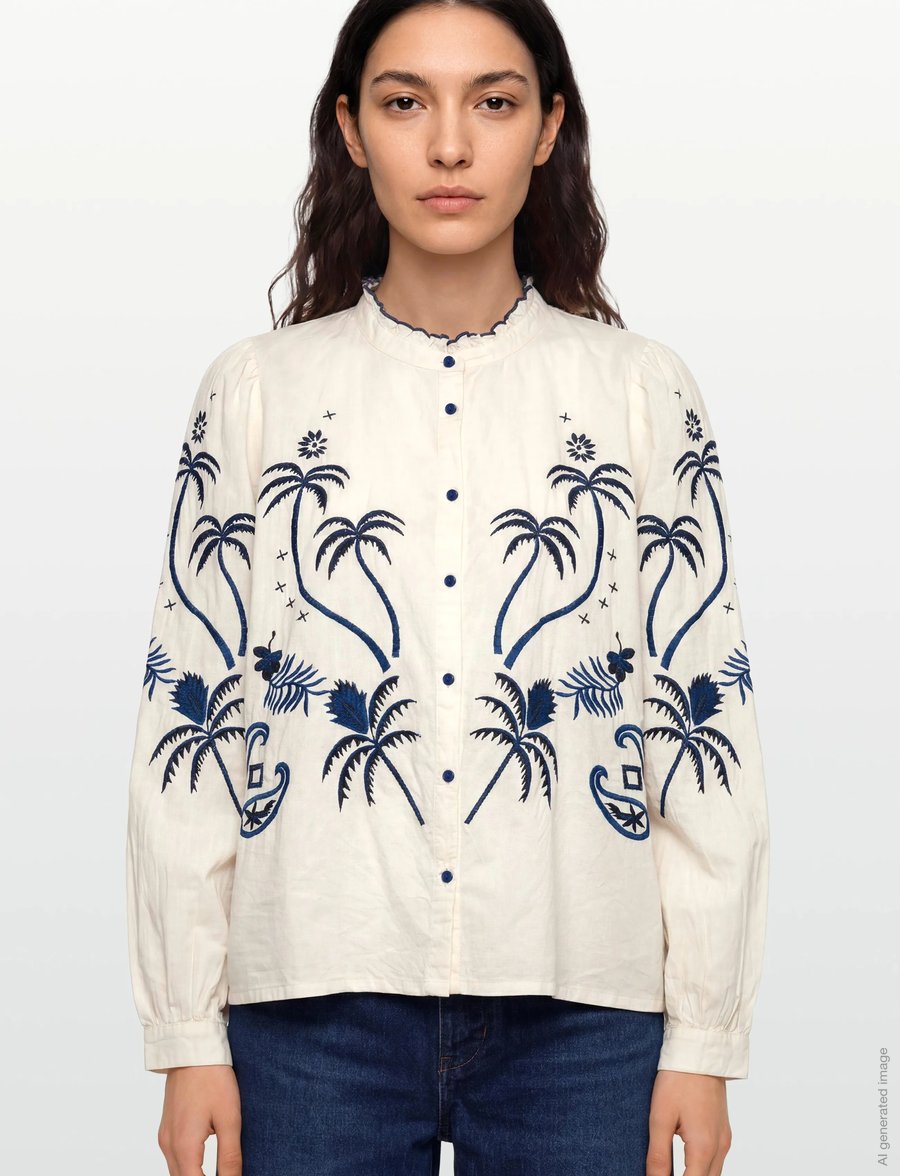 Lollys Laundry - KianLL Shirt LS - langärmlige hemden - white - 3