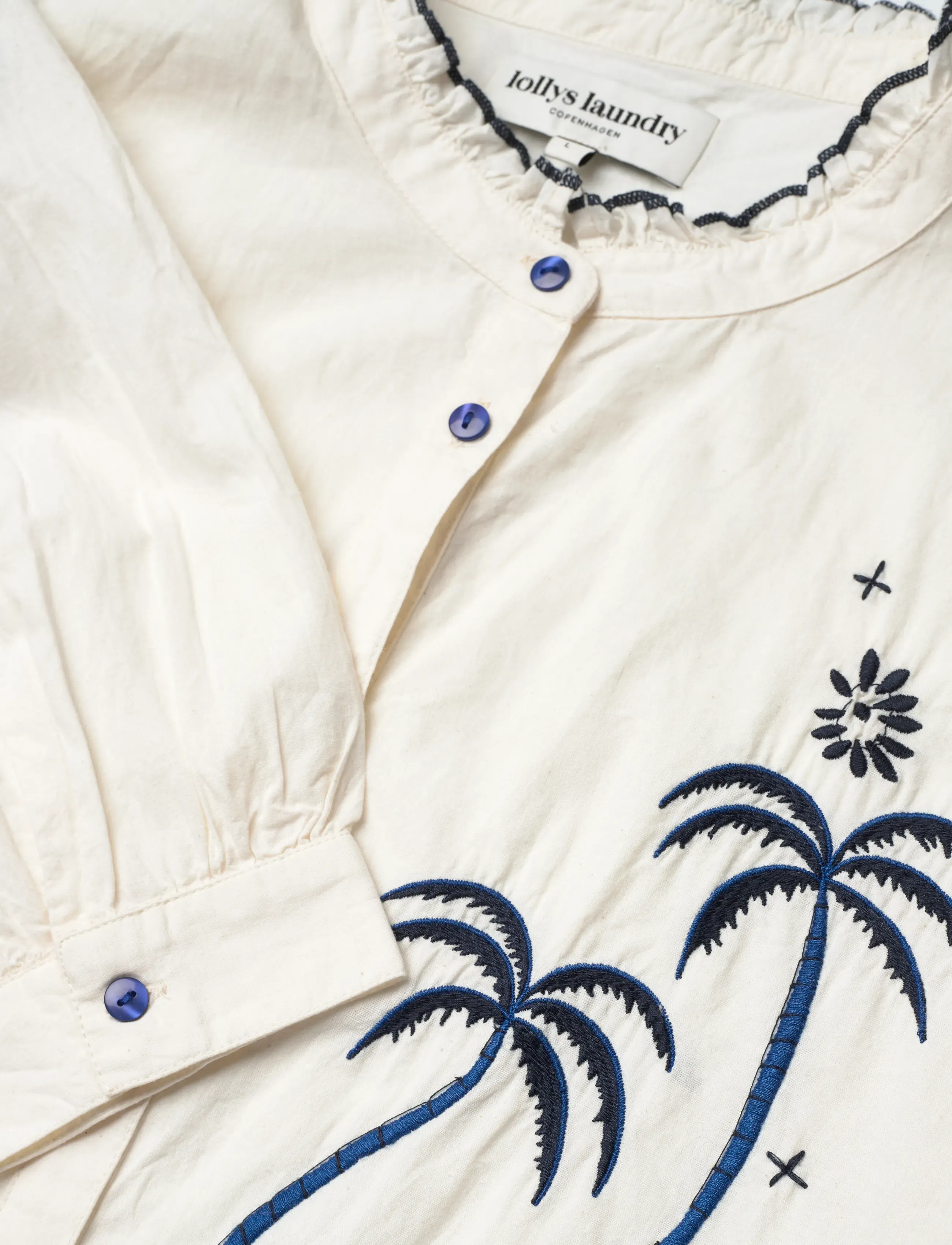 Lollys Laundry - KianLL Shirt LS - langærmede skjorter - white - 2
