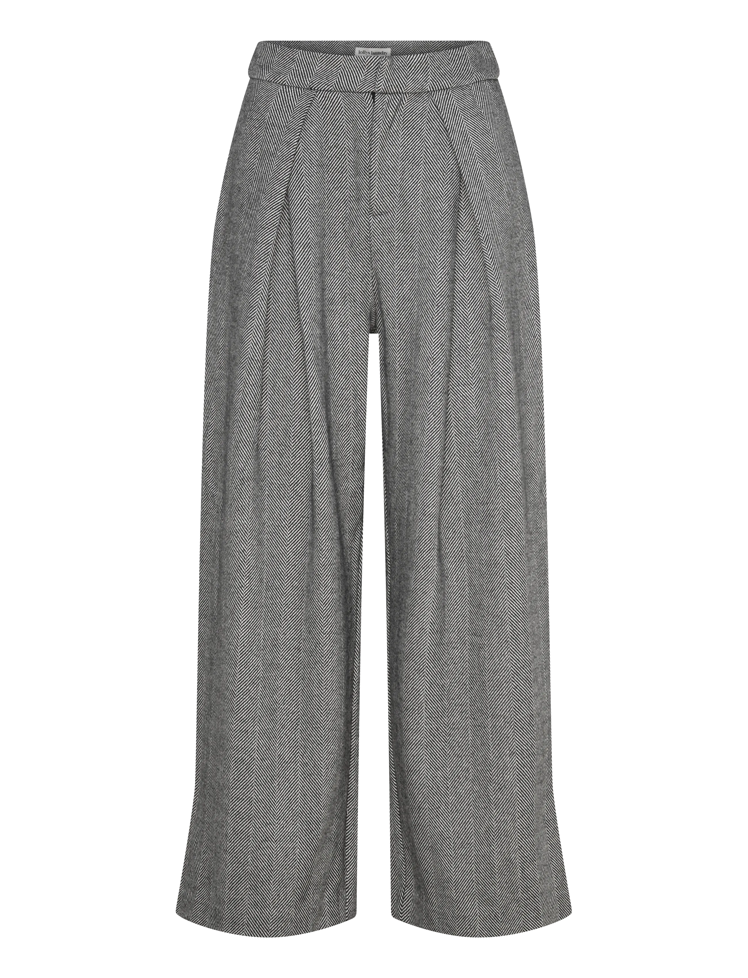 Lollys Laundry ZolaLL Pants - Bukser - BLACK / grey