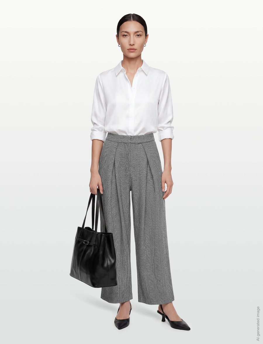 Lollys Laundry - ZolaLL Pants - anzugshosen - black - 0