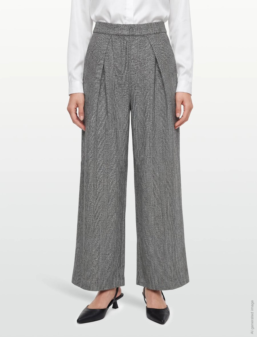 Lollys Laundry - ZolaLL Pants - anzugshosen - black - 3