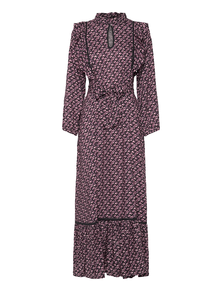 Lollys Laundry - SanniLL Maxi Dress LS - maksikleidid - flower print - 0